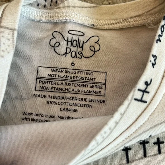 Holy Pals Pajamas “He is not here, He has risen” - Picture 5 of 5